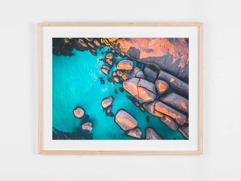 SW0808 - Elephant Rocks Wall Art | Shop Coastal Photography Prints ...